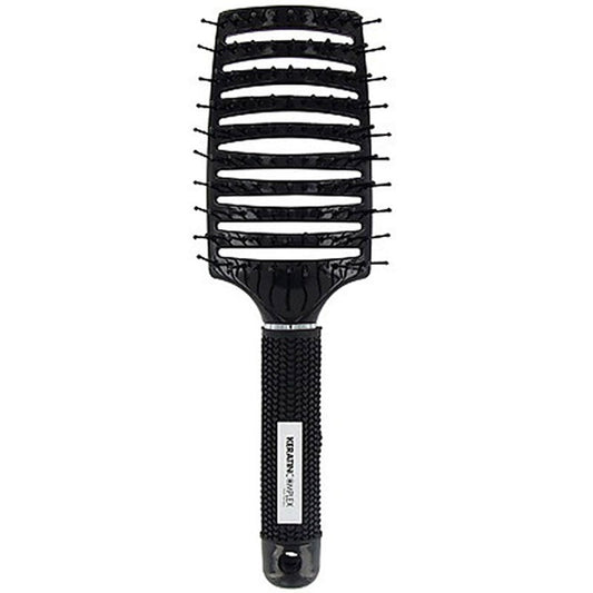 Keratin Complex Curved Vent Brush - # Black