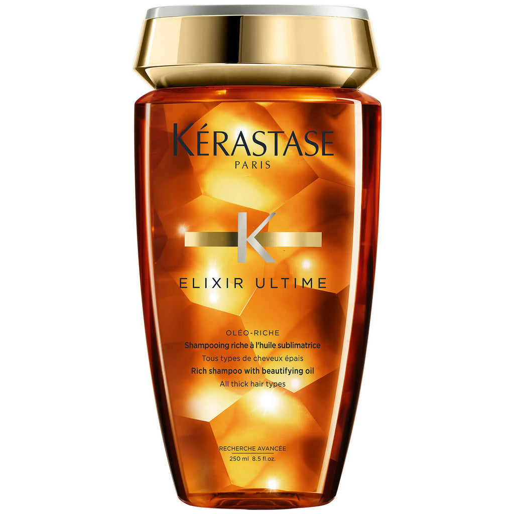 Kerastase Elixir Ultime Oleo Riche Shampoo For Thick Hair Types 8.5 Oz
