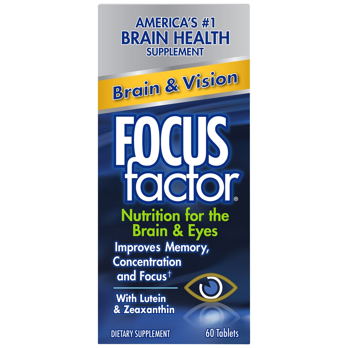 Focus Factor Extra Strength Tablets For Brain Health