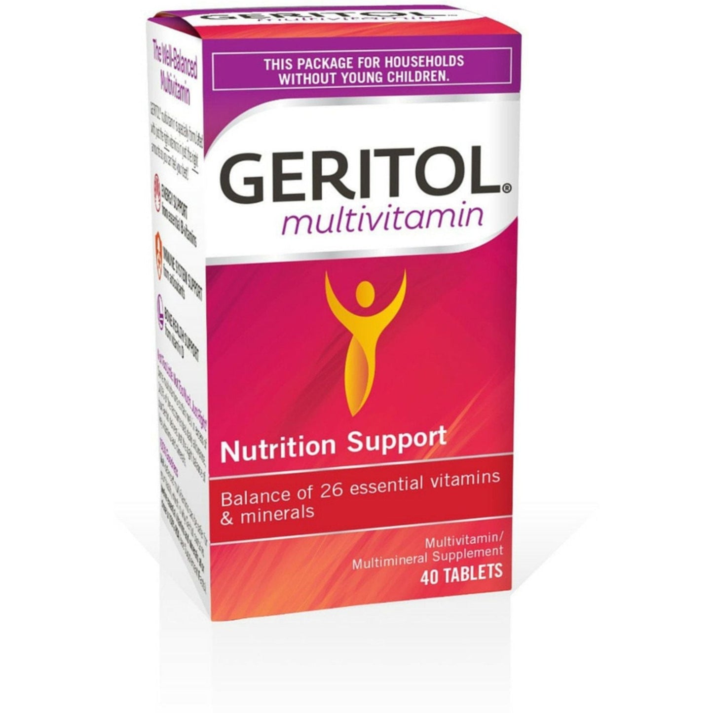 Geritol Multivitamin Nutrition Support Tablets