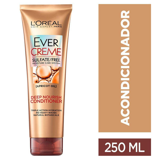 L'Oreal L'Oréal Paris EverCreme Deep Nourish Sulfate Free Conditioner For Dry Hair