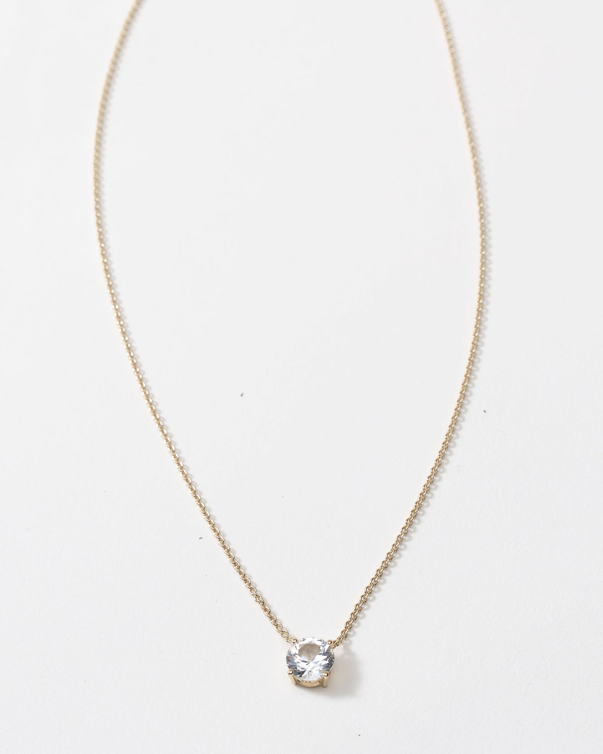 Camille Solitare Necklace