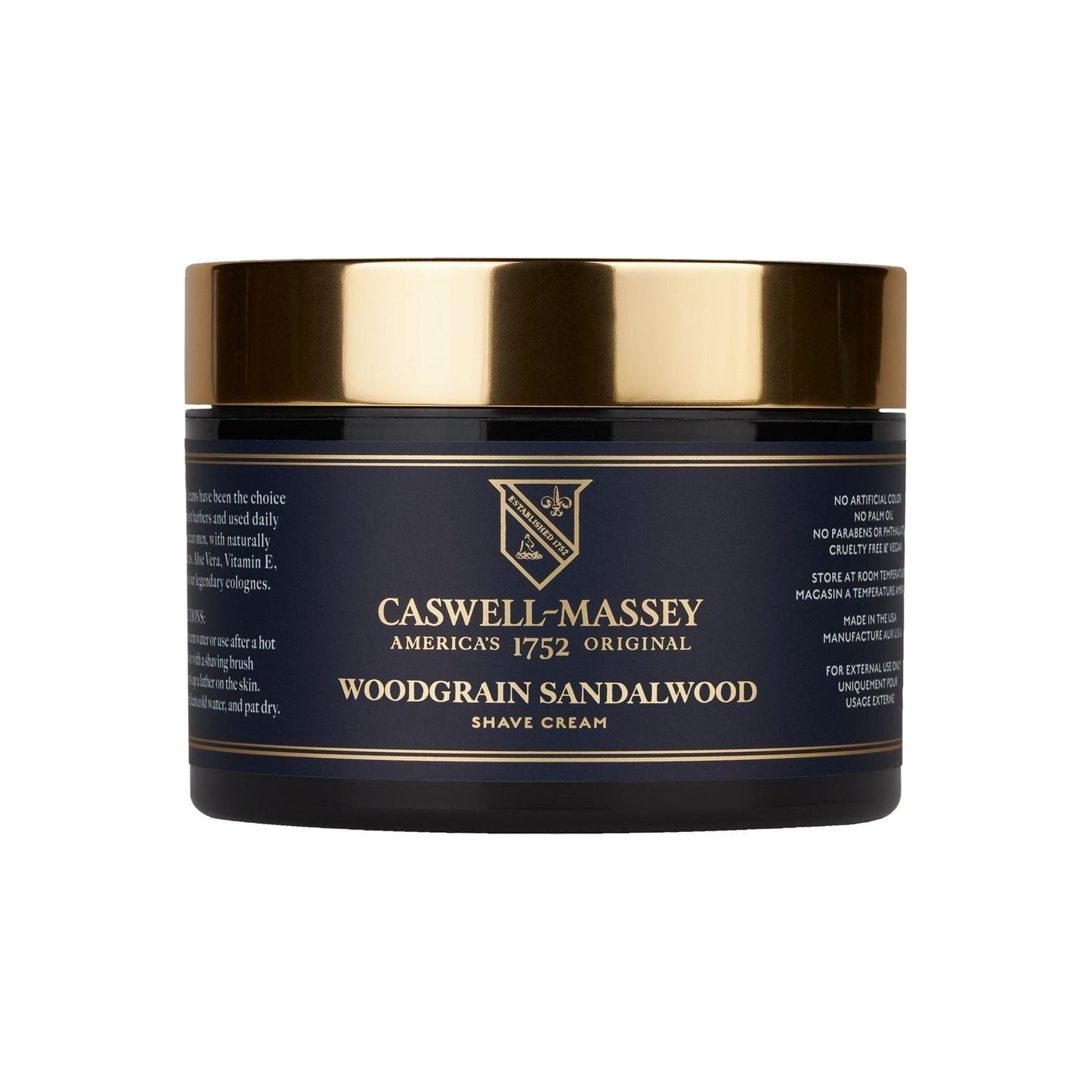 Caswell Massey Woodgrain Sandalwood Shave Cream Collection