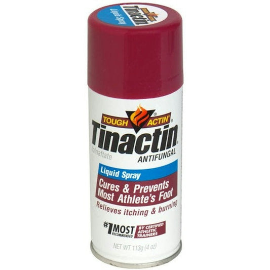 Tinactin Athlete's Foot Antifungal Treatment Liquid Spray, 5.3 Oz Can