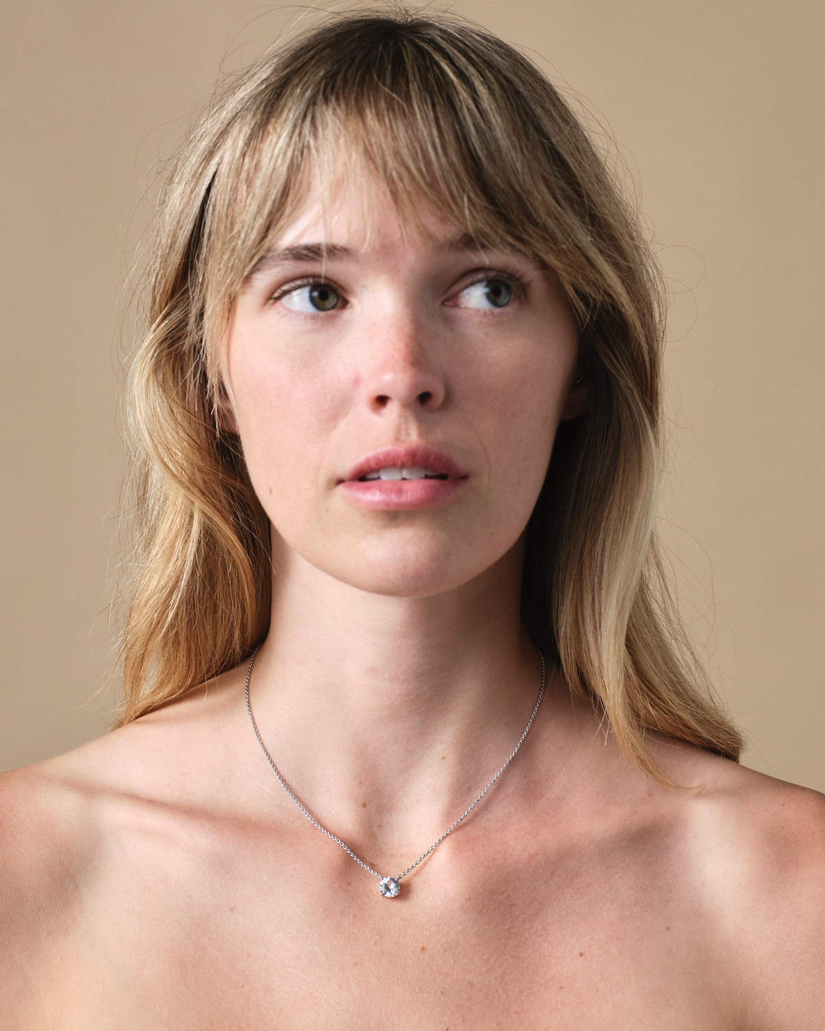 Camille Solitare Necklace