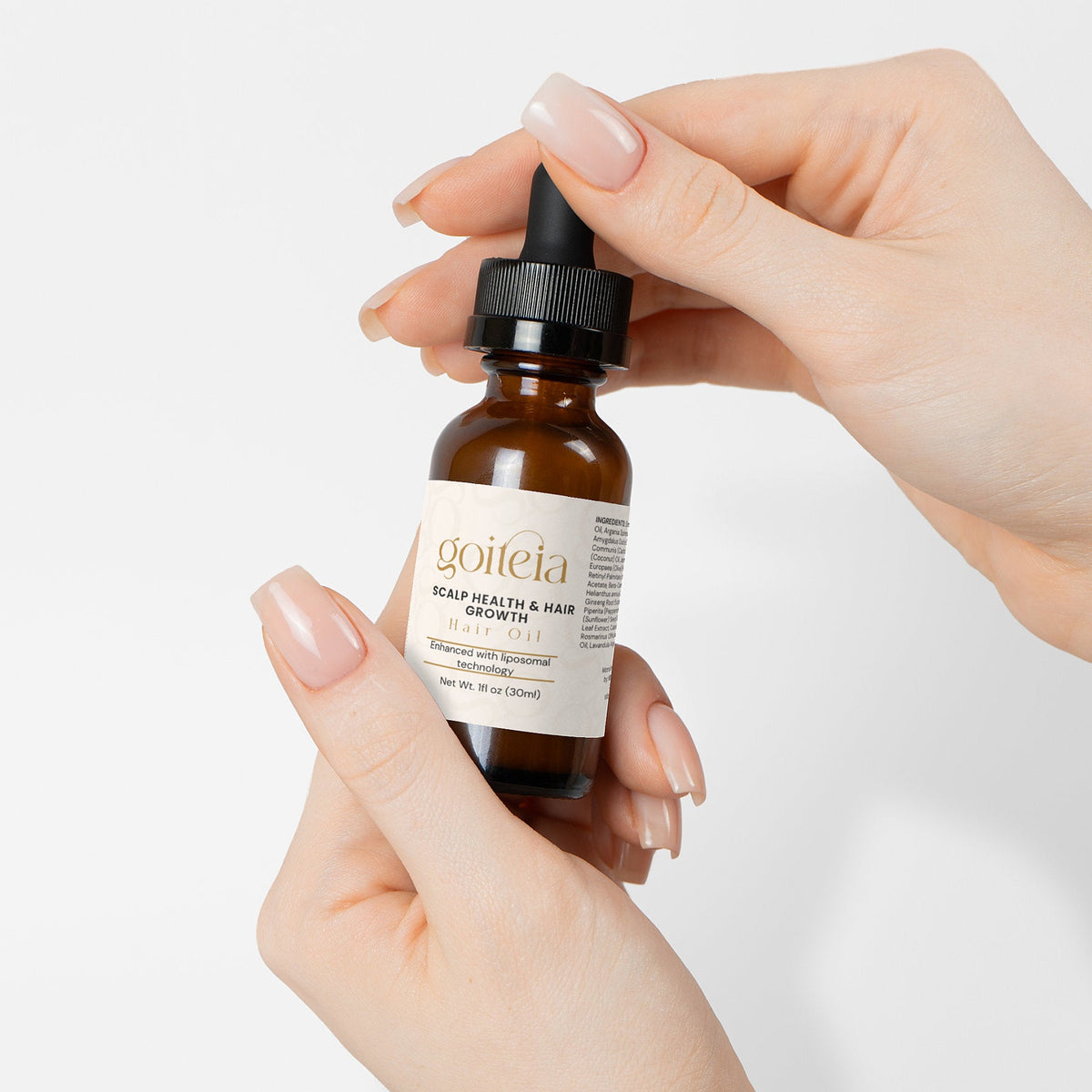 Goiteia Hair Oil for Scalp Health and Hair Growth 1 fl oz (30ml) - Osadia Concept Store