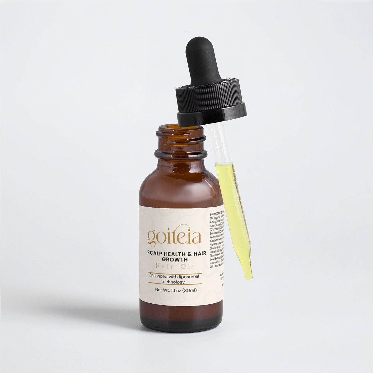 Goiteia Hair Oil for Scalp Health and Hair Growth 1 fl oz (30ml) - Osadia Concept Store