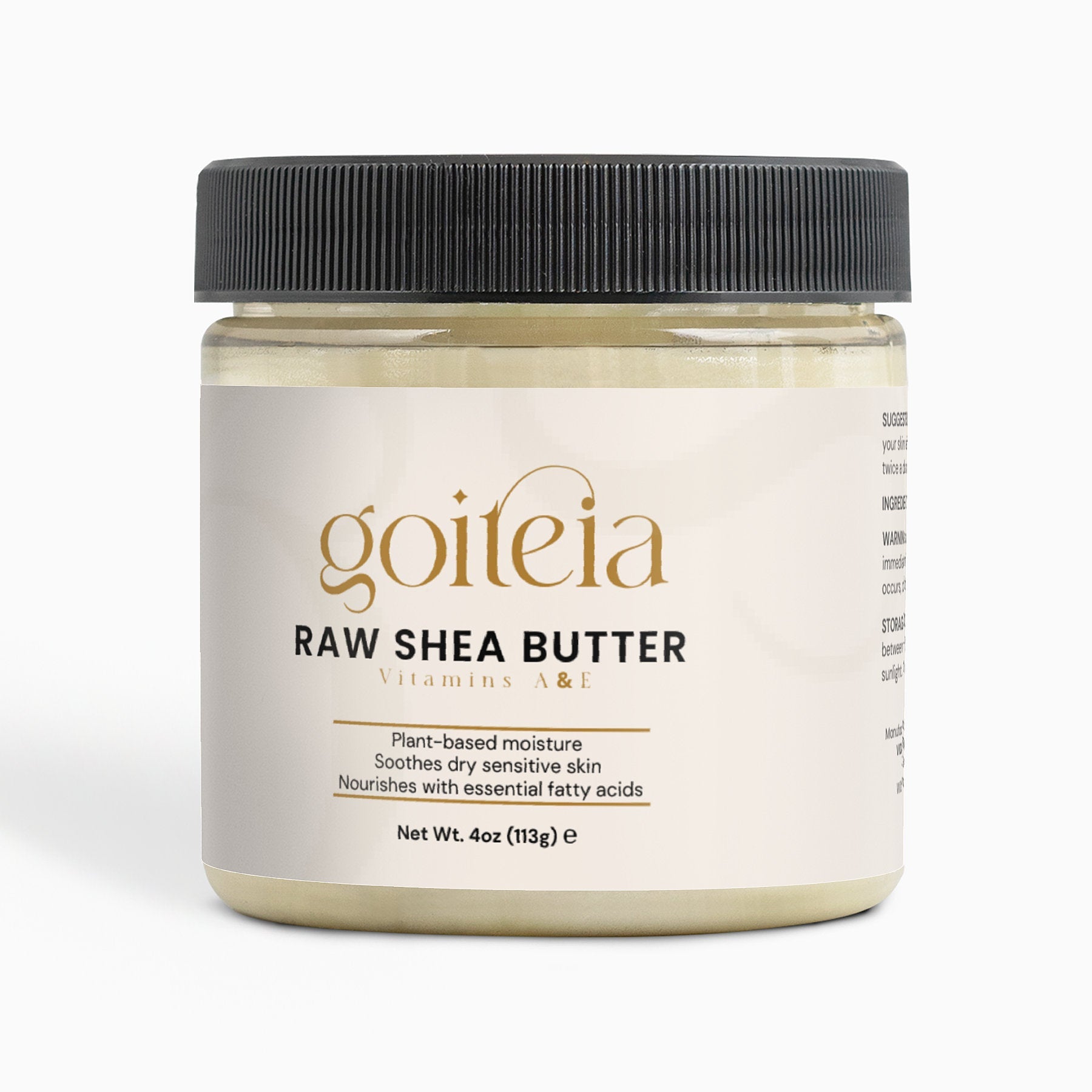 Goiteia Raw Shea Butter 4 oz (113g) - Osadia Concept Store
