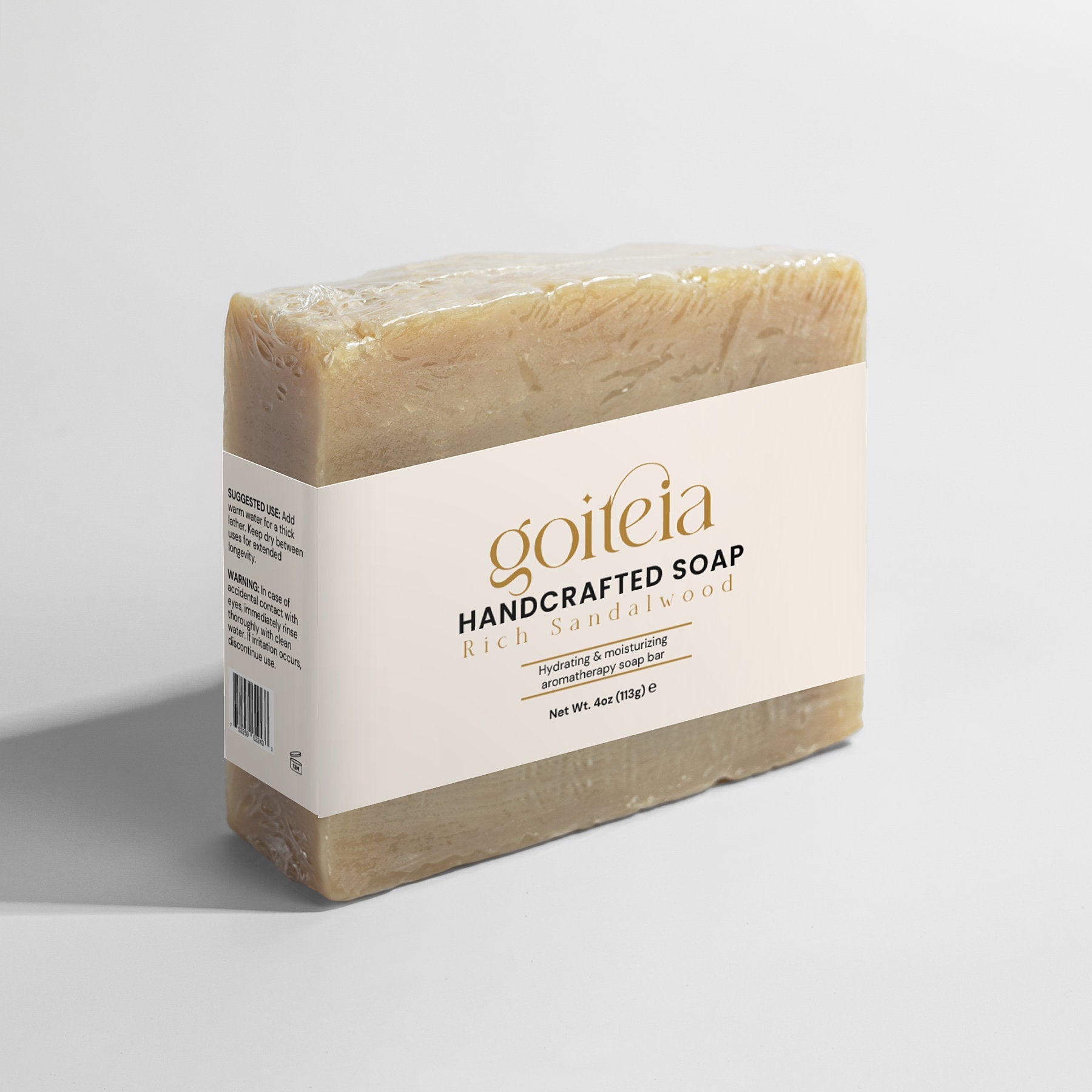 Goiteia Rich Sandalwood Soap 4 oz (113g) - Osadia Concept Store