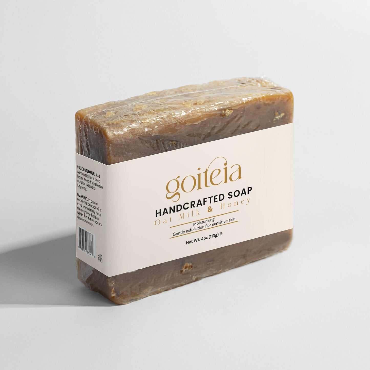 Goiteia Oat Milk Honey Soap 4 oz (113g) - Osadia Concept Store