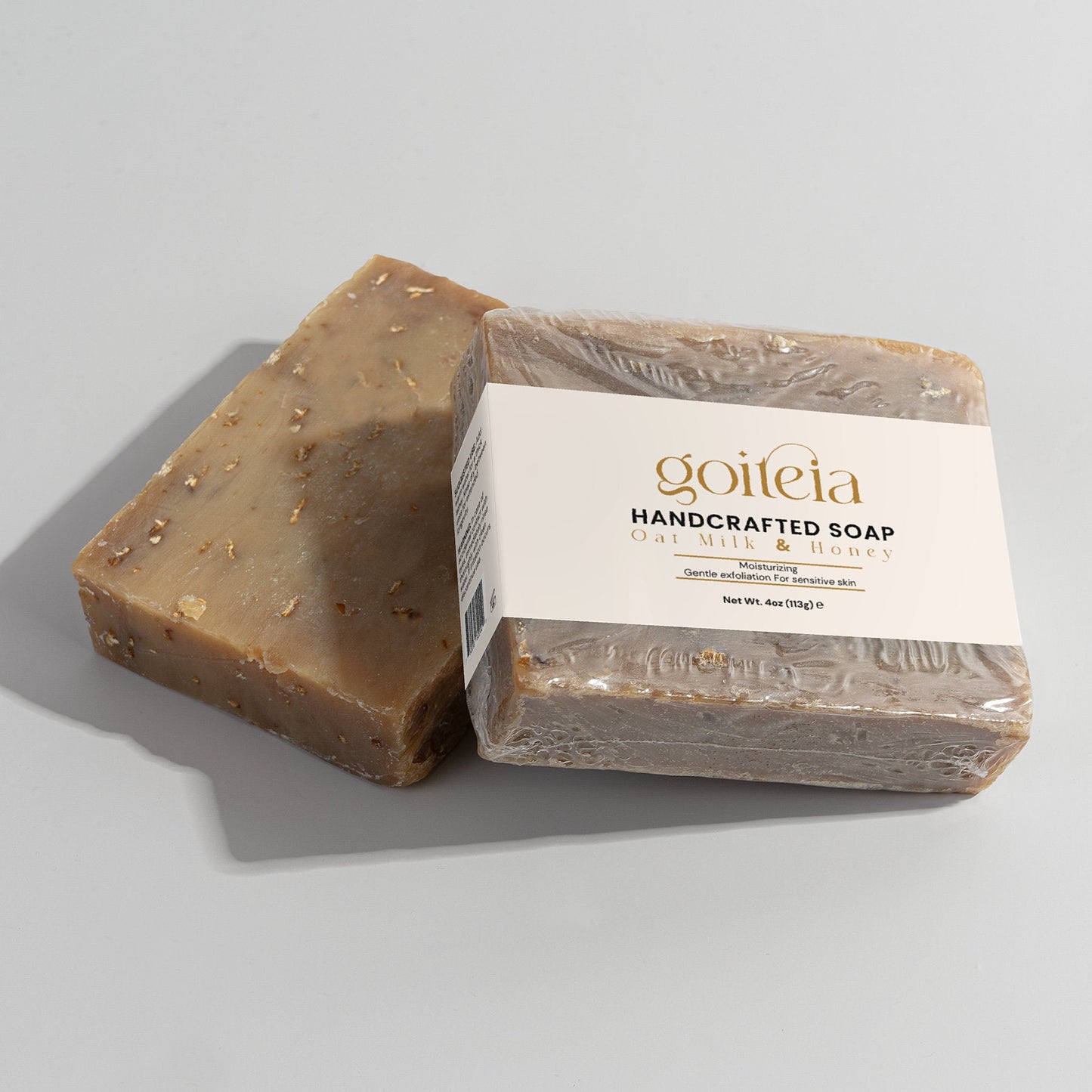 Goiteia Oat Milk Honey Soap 4 oz (113g) - Osadia Concept Store