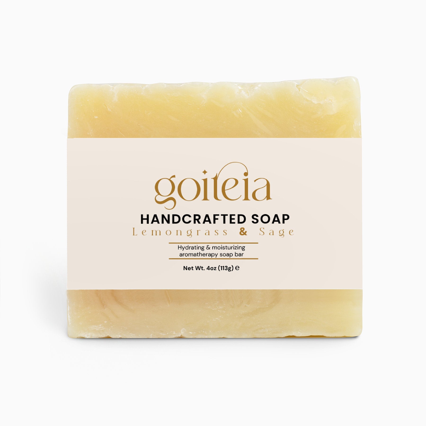 Goiteia Lemongrass & Sage Soap 4 oz (113g) - Osadia Concept Store