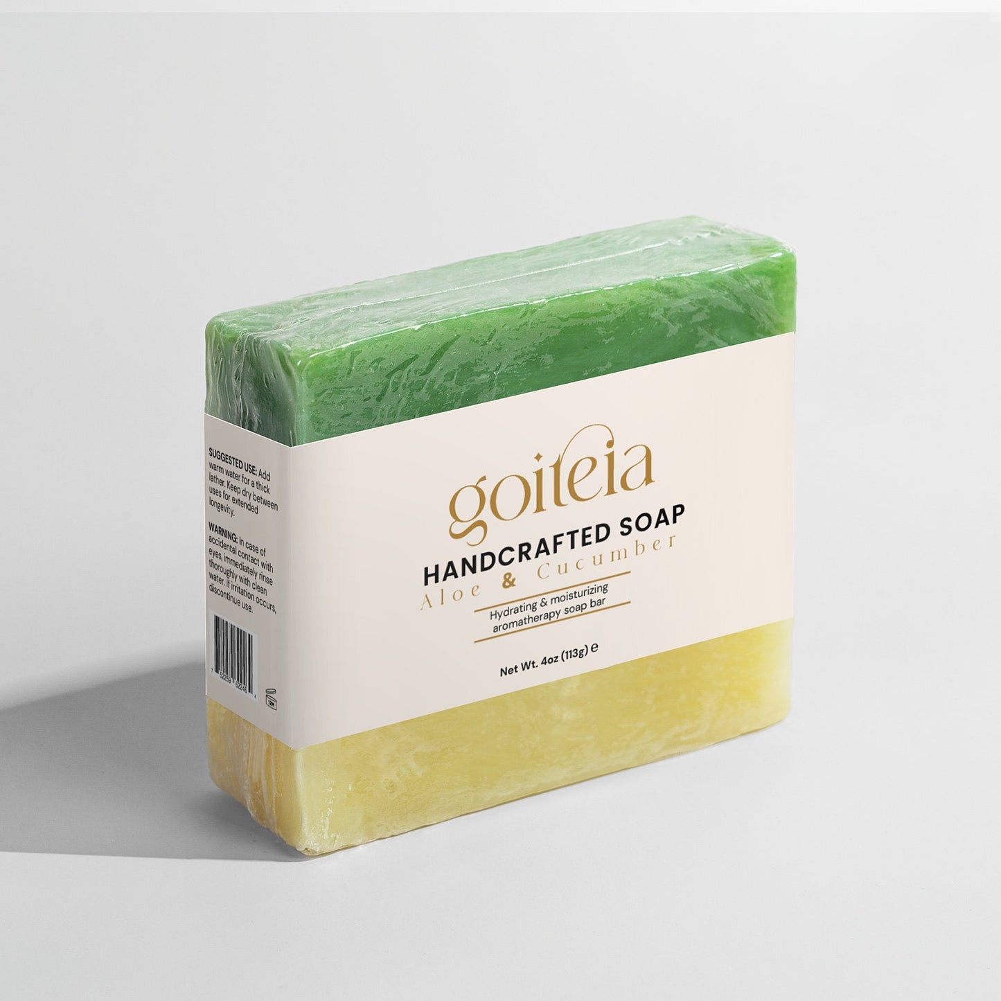 Goiteia Aloe & Cool Cucumber Soap  4 oz (113g) - Osadia Concept Store