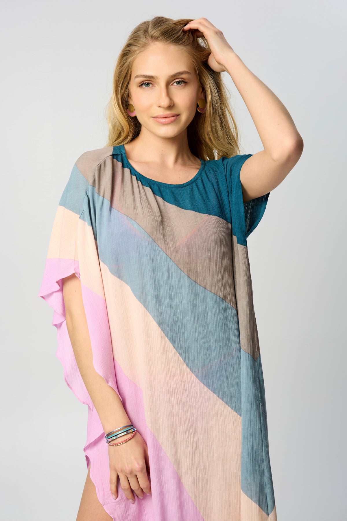 Kaftan Striped Maxi