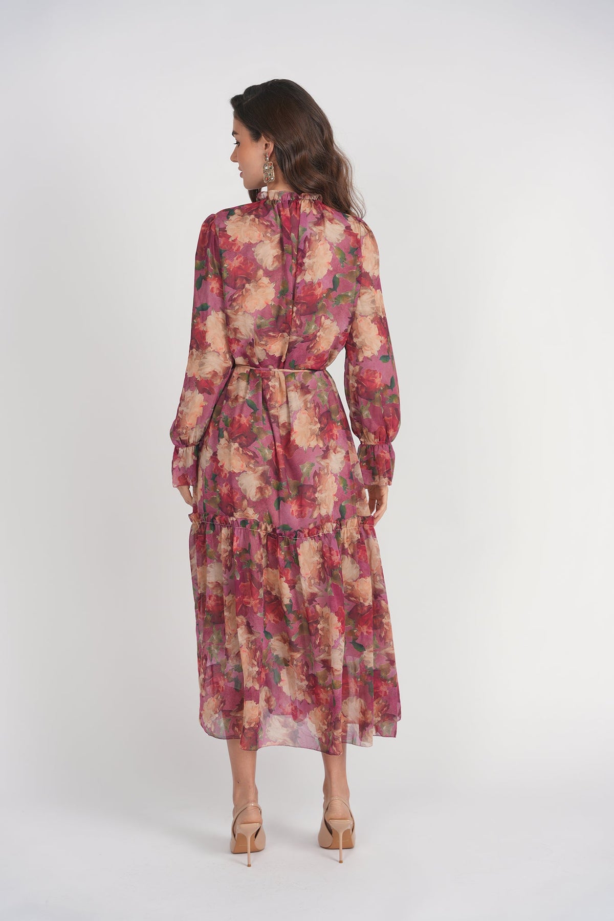 Evie Midi- Bold Floral