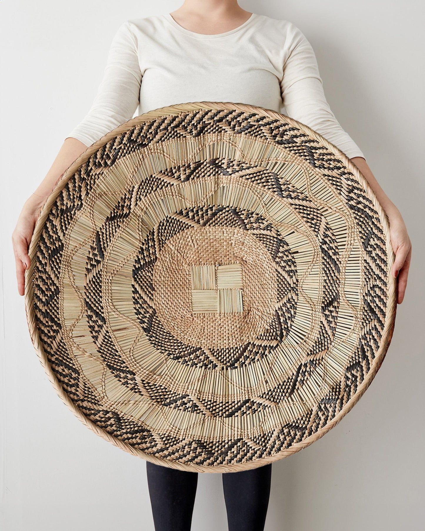 Statement Binga Lace Patterned Basket