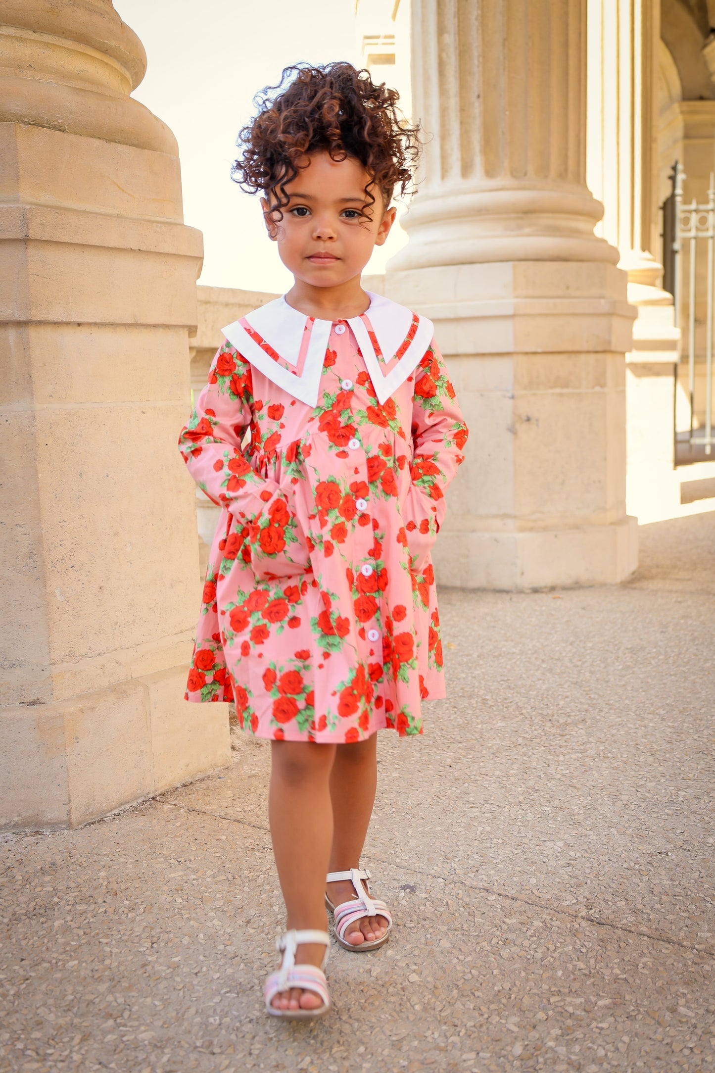 Garden Dress- Vintage Rose (Sample Rack)