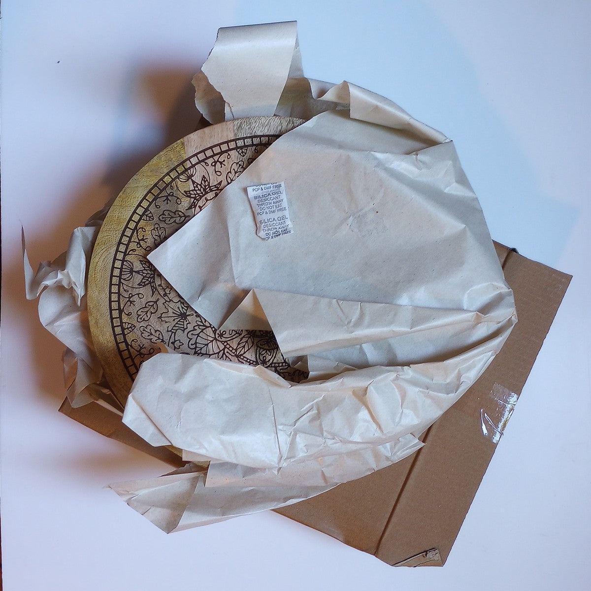 Mandala Wooden Lazy Susan