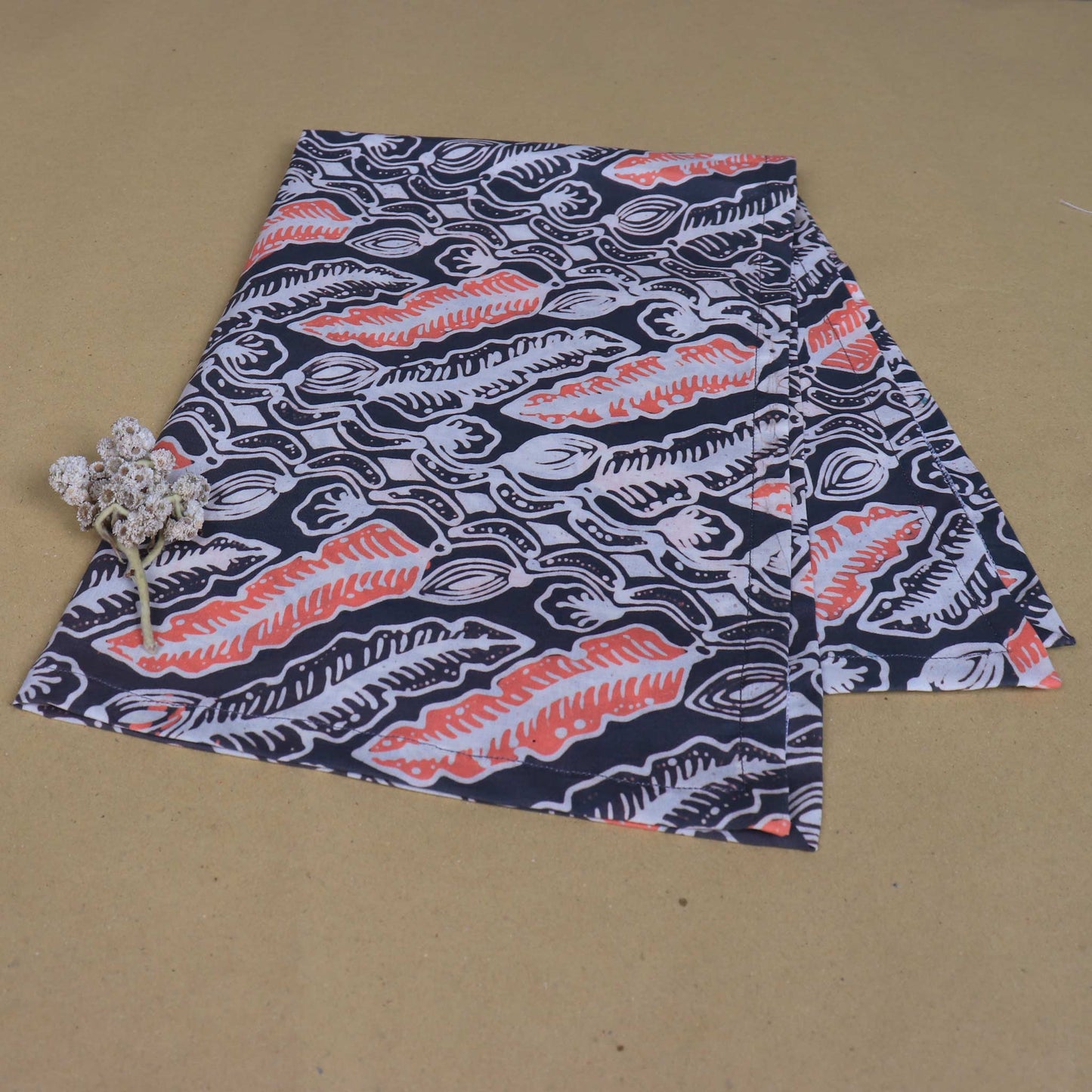Batik Tea Towel Hand Dyed, Summer Night, Hand Dyed, 100% Cotton