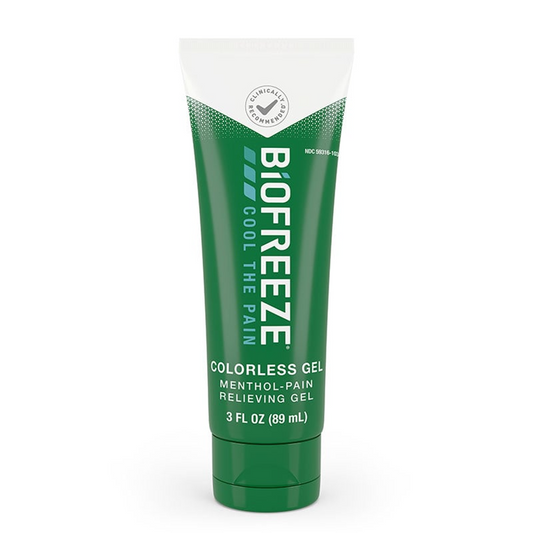Biofreeze Menthol Pain Relief Colorless Gel, 3 Fl Oz