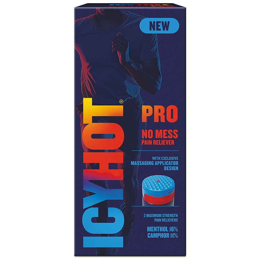 Icy Hot Pro Pain Reliever, No Mess, Maximum Strength, 3 Ounce