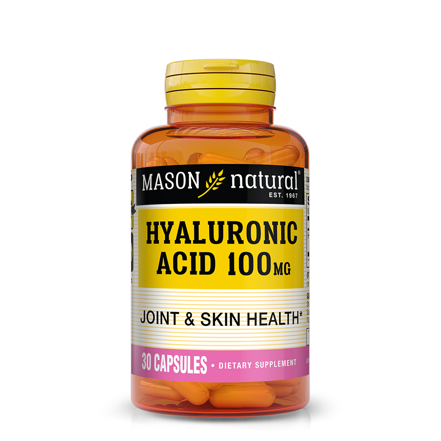 Mason Natural Hyaluronic Acid, 100 Mg, 30 Capsules