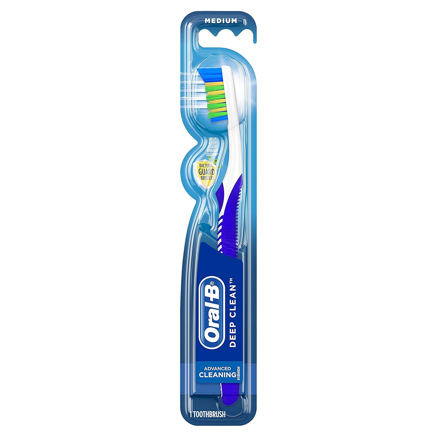 Oral-B Advantage Complete Bacteria Blast Toothbrush, Medium