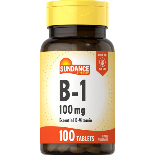 Sundance Vitamins B-1 100 Mg Energy Metabolism Tablets