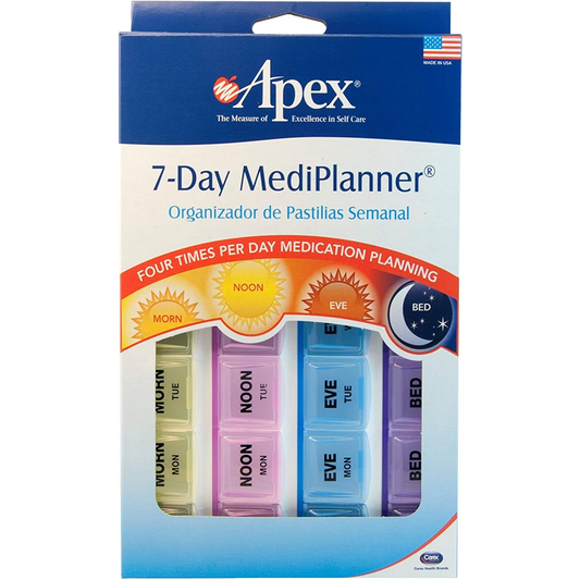 Apex Pill Planner, 7 Day 4x/Day