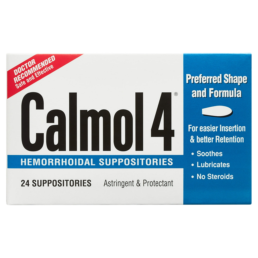 Calmol 4 Hemorrhoidal Suppositories
