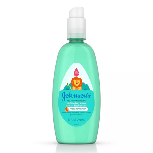 Johnson's Baby No More Tangles Hair Detangling Spray - Tear Free, 10 Fl Oz
