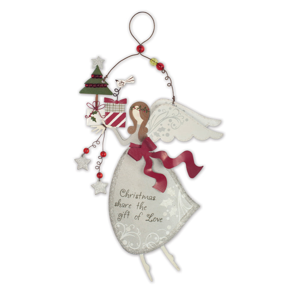 Heavenly Holiday Angel Ornaments - Set of 3