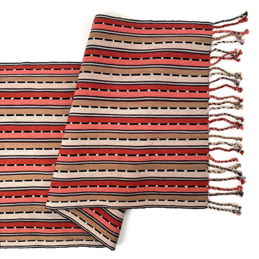 Handwoven Table Runner in Ladrillo Jaspe