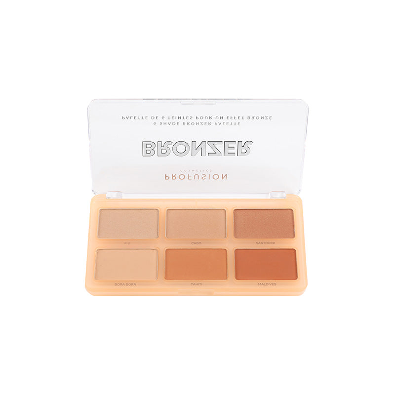 Bronzer 6 Shade Face Palette - Osadia Concept Store
