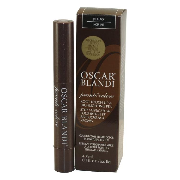 Oscar Blandi Pronto Colore Root Touch-Up & Highlighting Pen, Jet Black .16 fl oz