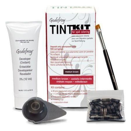 Godefroy Tint Kit Medium Brown  20 application kit - Osadia Concept Store