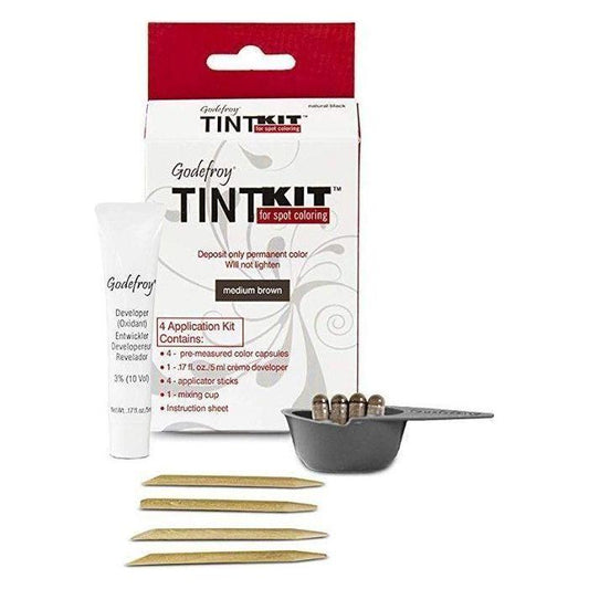 Godefroy 4 Applications Tint Kit Medium Brown - Osadia Concept Store