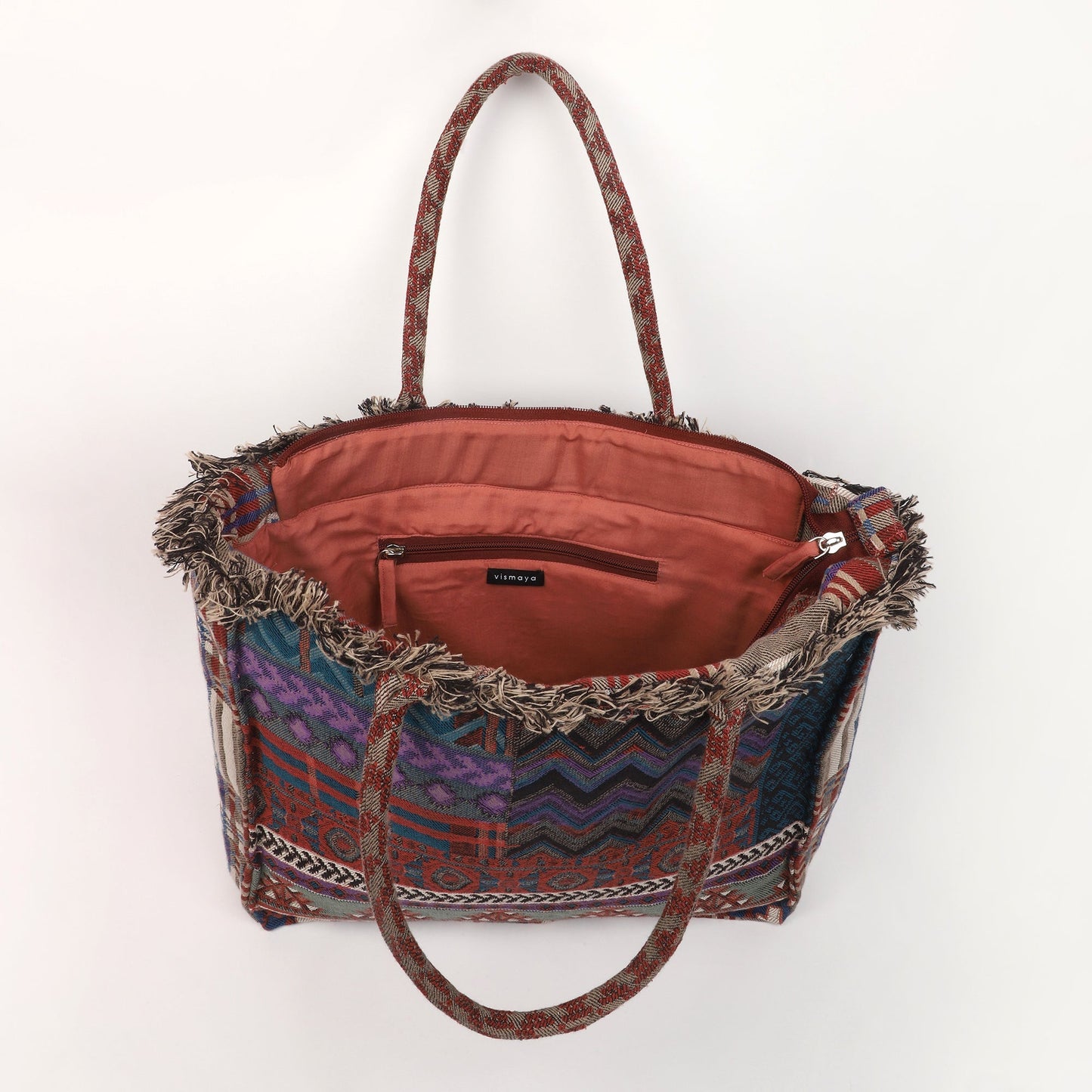 Eminent Jacquard Bag - Purple