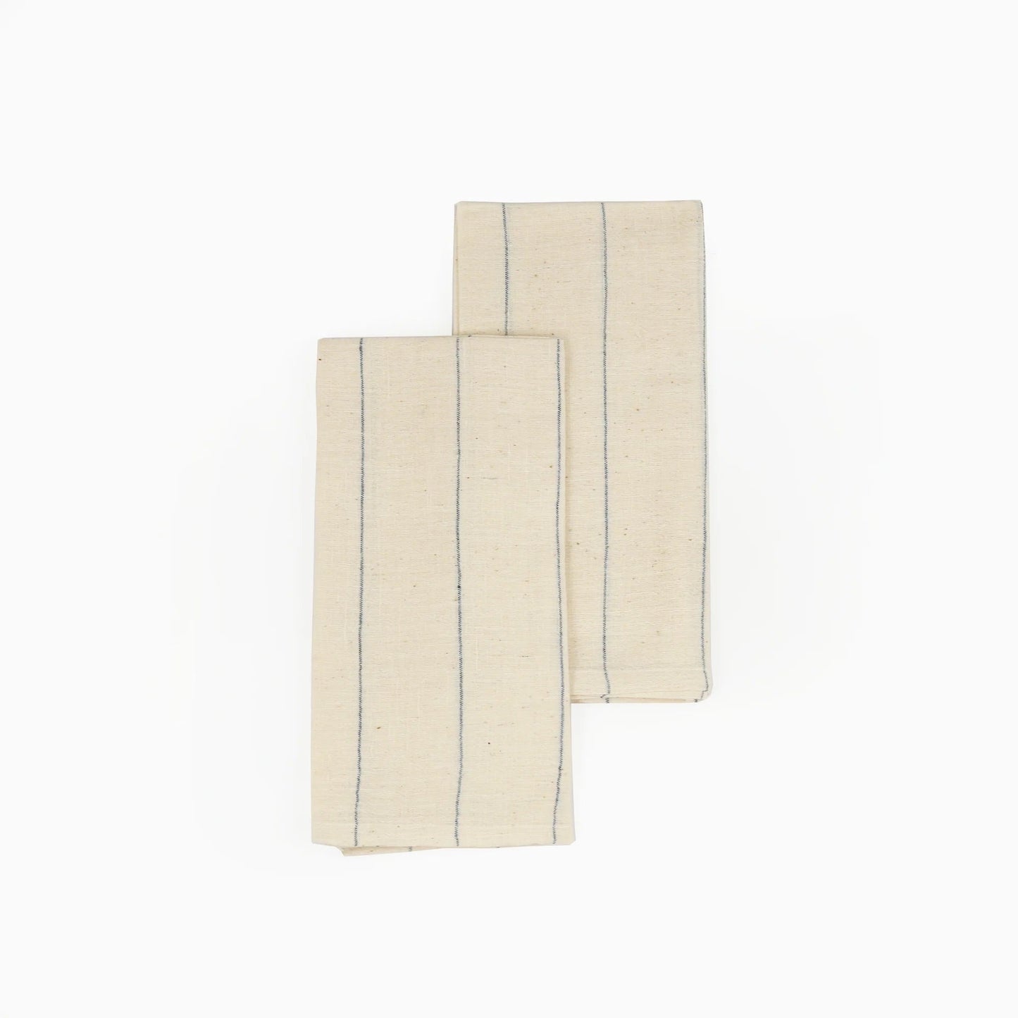 BELIEVE Handwoven Organic Cotton Napkins – Set of 2. Cotton – Fair Trade – Artisan Made