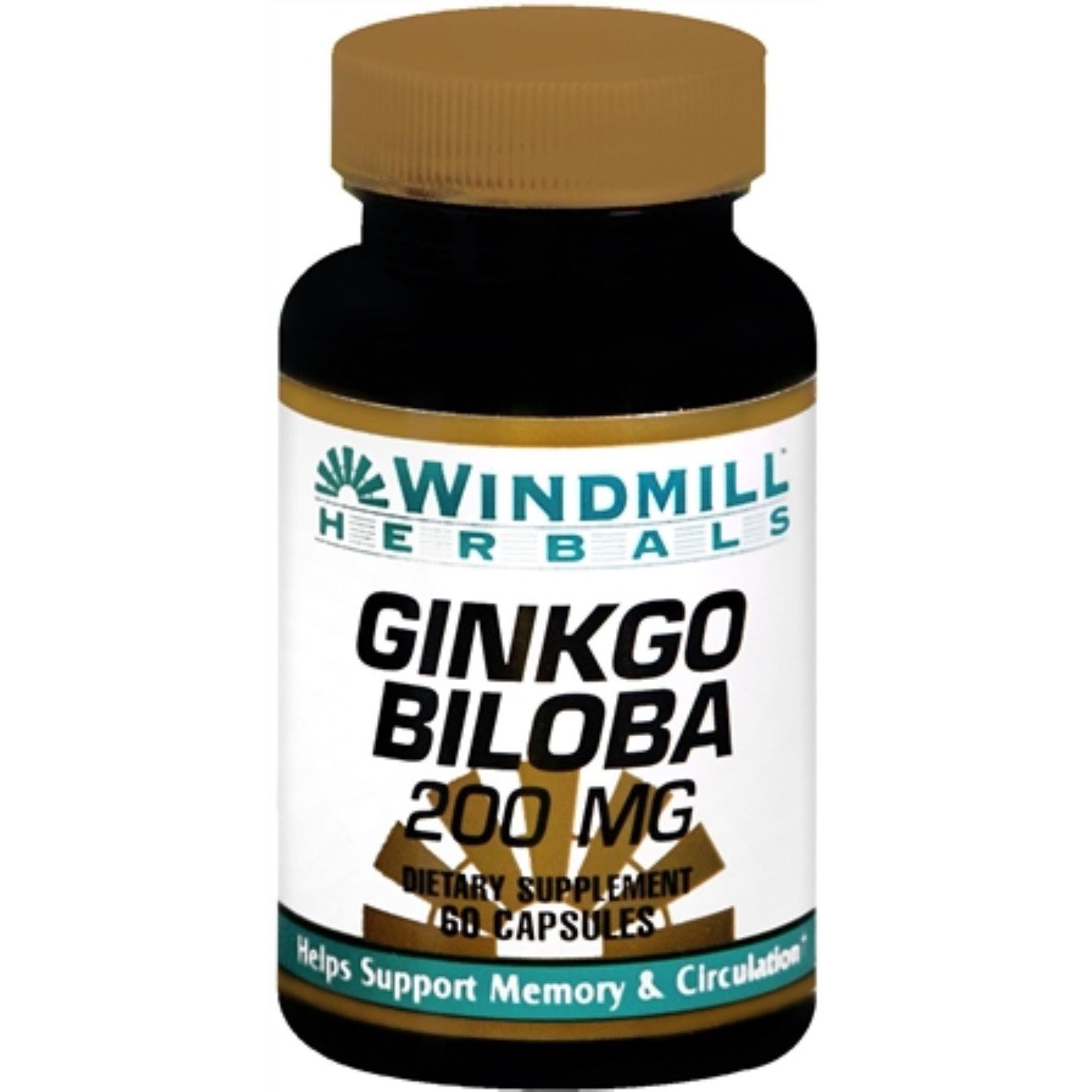 Windmill Ginkgo Biloba 200 Mg Capsules