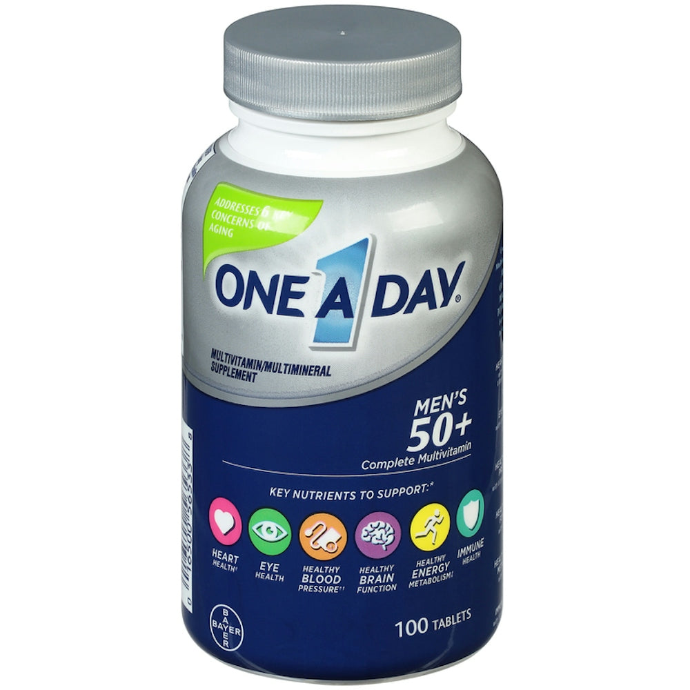 One A Day Mens 50 Plus Healthy Advantage Multivitamin Tablets