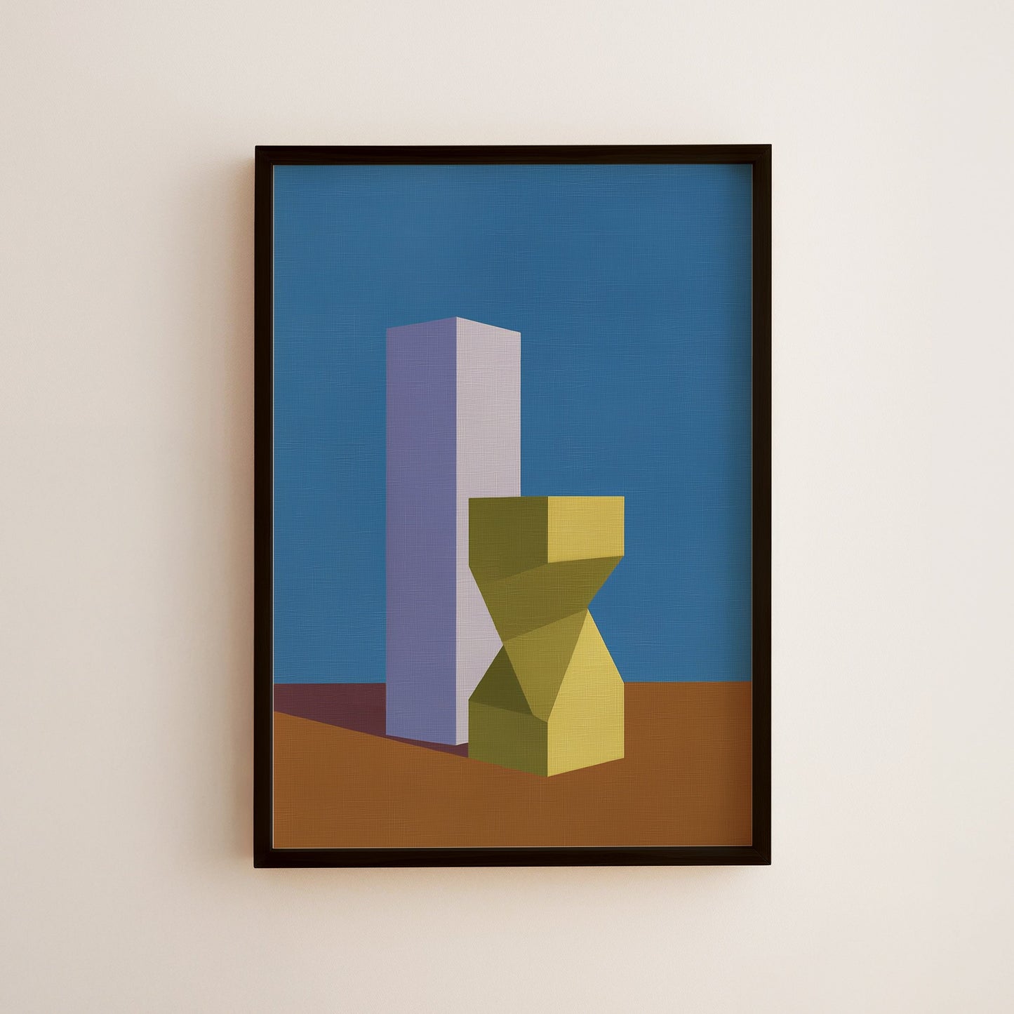 Form and Structure No. 05 — Geometric Abstract Art Print
