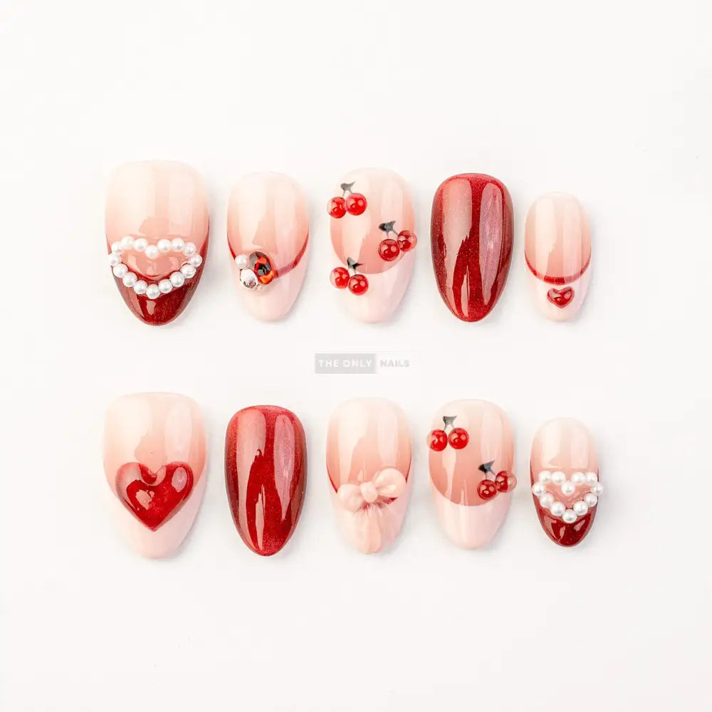 Cherry Kissed - Short Almond - Osadia Concept Store