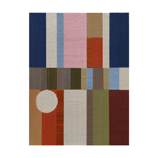 Woven Perspectives No. 07 — Geometric Abstract Art Print
