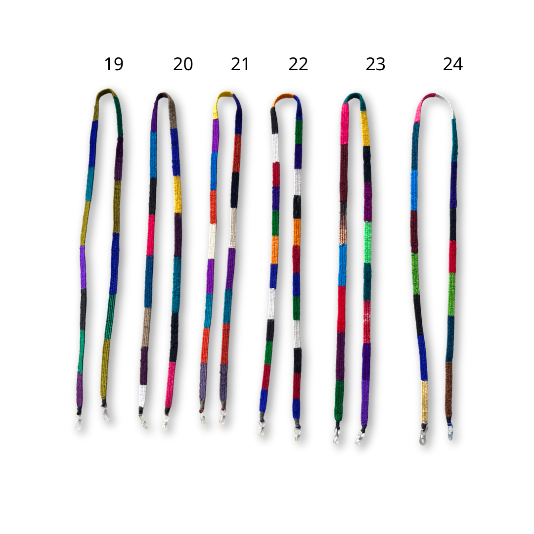 Pick Color! Guatemalan Artisan Woven Eyeglass Holders - Guatemala