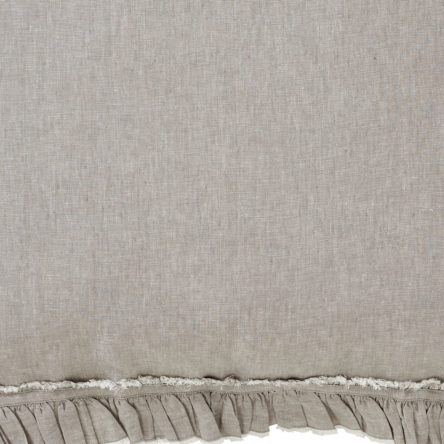 Ruffle European Linen Duvet Cover