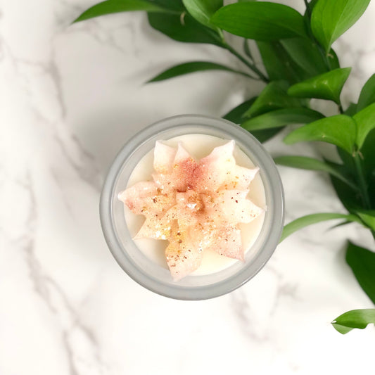 Poinsettia - Christmas Scent Candle - Eco-Friendly