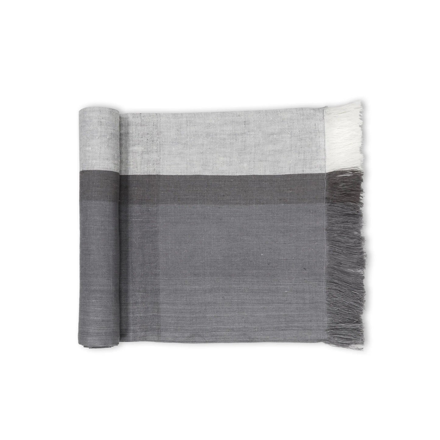 HINTERLAND Handwoven Linen Table Runner. 100% Flax Linen – Fair Trade – Artisan Made - Osadia Concept Store