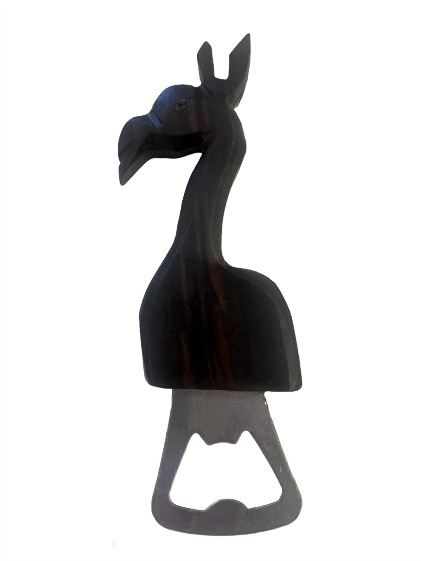 Handcarved Wooden Bottle Opener