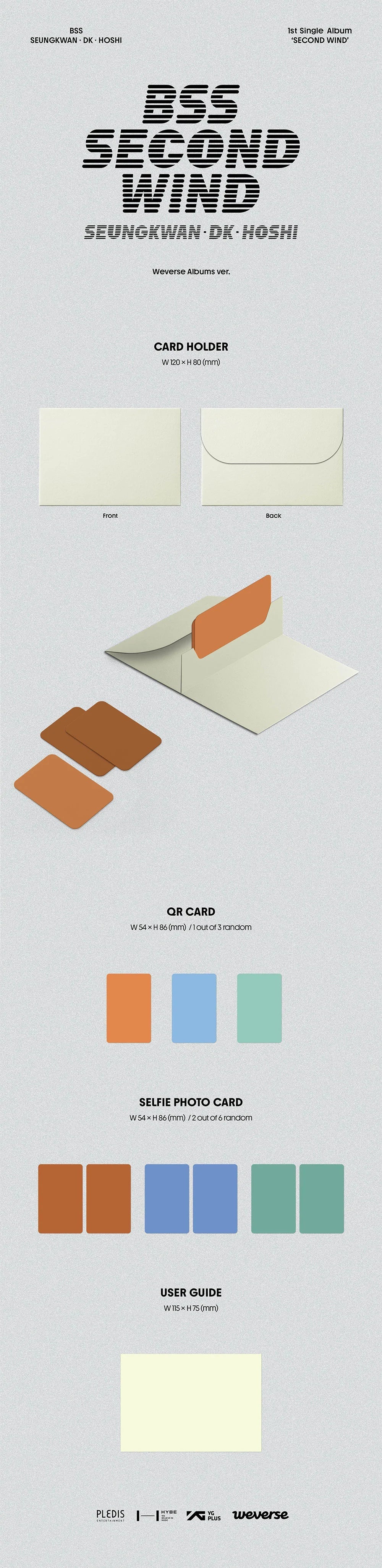 Seventeen Bss 1st Single Album - Second Wind